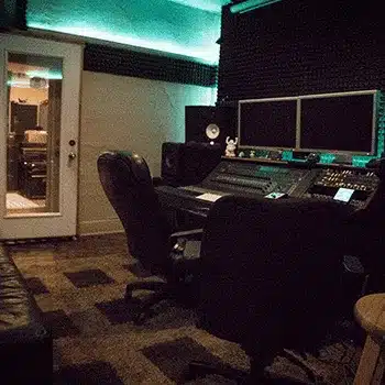 Downstairs Control Room at St Louis Recording Studios
